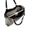 Upper East Side Vegan Leather Backpack & Crossbody Tote Bag: Brown